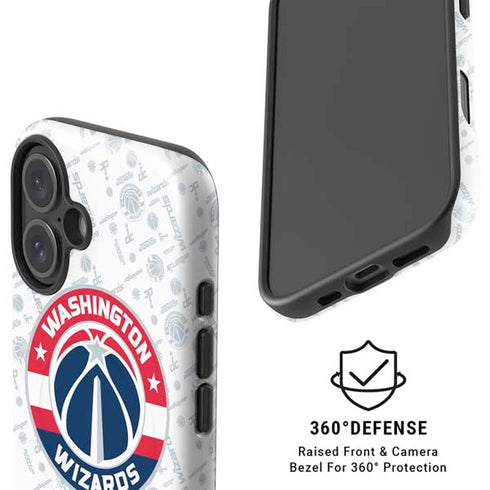 NBA Washington Wizards Blast iPhone 16 Magsafe Impact Case