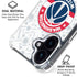 NBA Washington Wizards Blast iPhone 16 Plus Clear Case