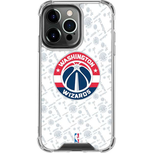 NBA Washington Wizards Blast iPhone 16 Pro Clear Case