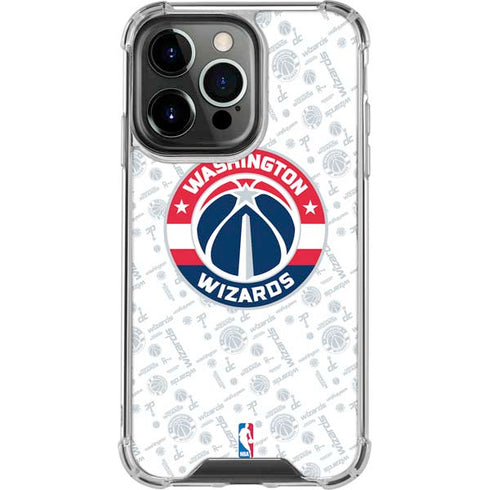 NBA Washington Wizards Blast iPhone 16 Pro Max Clear Case