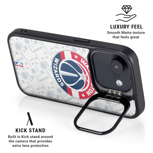 NBA Washington Wizards Blast iPhone 16e Kickstand Case