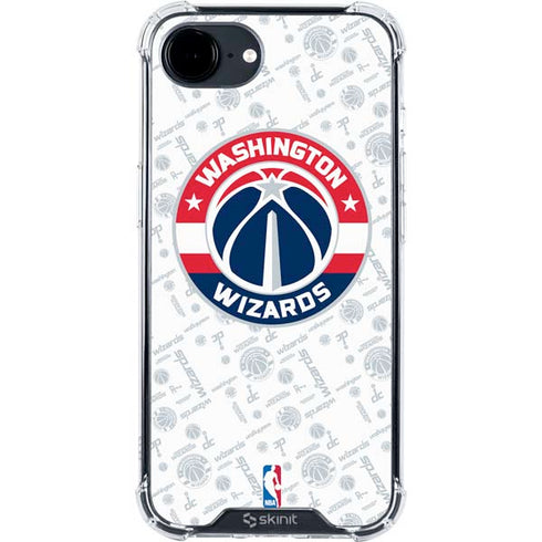 NBA Washington Wizards Blast iPhone 16e Clear Case