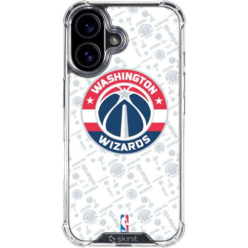 NBA Washington Wizards Blast iPhone 17 Clear Case