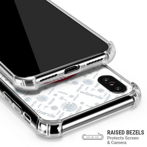 NBA Washington Wizards Blast iPhone X/XS Clear Case
