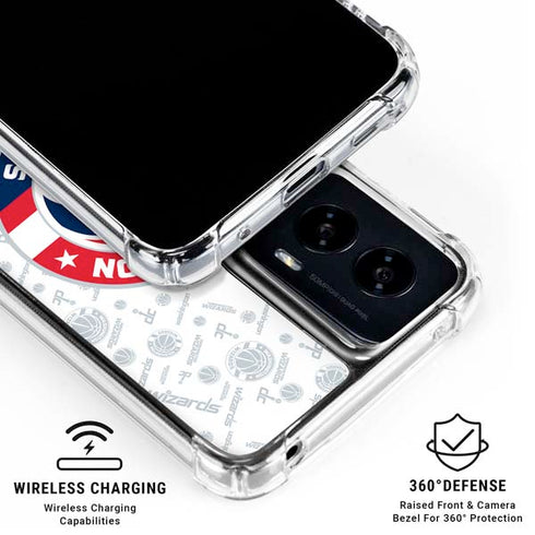 NBA Washington Wizards Blast Moto G Power 5G (2024) Clear Case