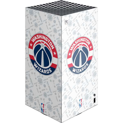 NBA Washington Wizards Blast XBox Series X Digital Edition Console Skin