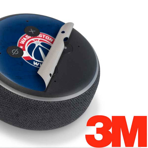NBA Washington Wizards Blue Distressed Amazon Echo Dot Skin