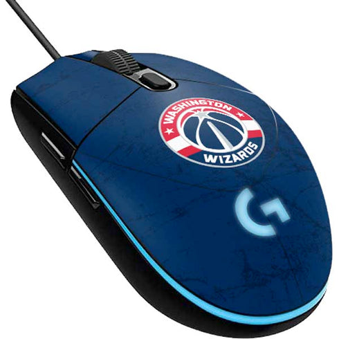 NBA Washington Wizards Blue Distressed G203 Prodigy RGB Wired Gaming Mouse Skin