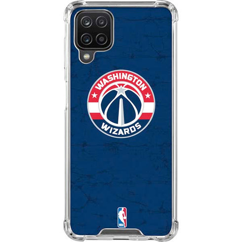 NBA Washington Wizards Blue Distressed Galaxy Cases