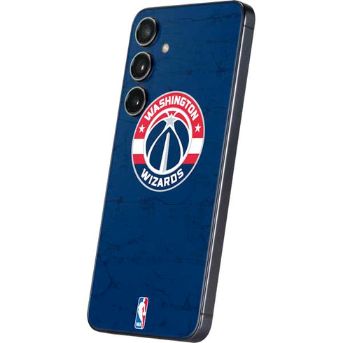 NBA Washington Wizards Blue Distressed Galaxy A16 5G Skin
