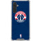 NBA Washington Wizards Blue Distressed Galaxy A17 Clear Case