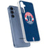 NBA Washington Wizards Blue Distressed Galaxy A35 5G Clear Case