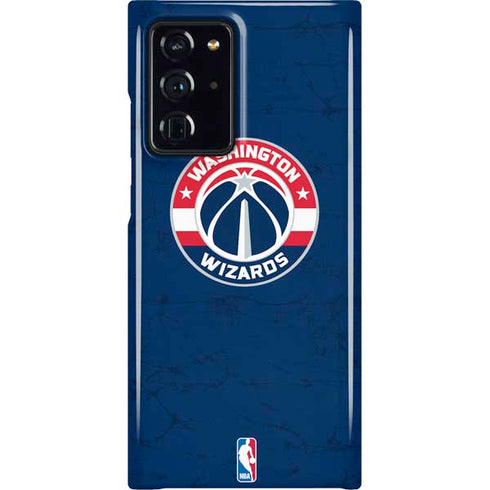 NBA Washington Wizards Blue Distressed Galaxy Cases