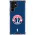 NBA Washington Wizards Blue Distressed Galaxy S23 Ultra Clear Case