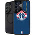 NBA Washington Wizards Blue Distressed Galaxy S24 Kickstand Case