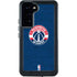 NBA Washington Wizards Blue Distressed Galaxy S24 Plus Waterproof Case