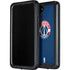 NBA Washington Wizards Blue Distressed Galaxy S24 Plus Waterproof Case