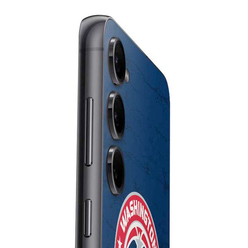 NBA Washington Wizards Blue Distressed Galaxy S25 Skin