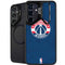 NBA Washington Wizards Blue Distressed Galaxy S26 Kickstand Case