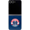 NBA Washington Wizards Blue Distressed Galaxy Z Flip6 Skin