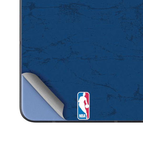 NBA Washington Wizards Blue Distressed Galaxy Z Fold5 5G Skin