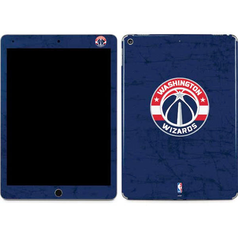 NBA Washington Wizards Blue Distressed iPad Skins