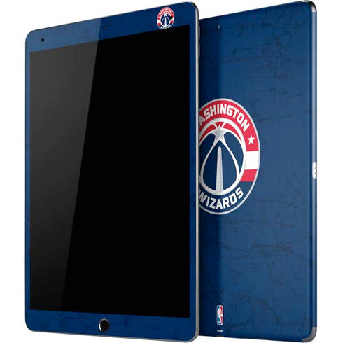 NBA Washington Wizards Blue Distressed iPad Skins