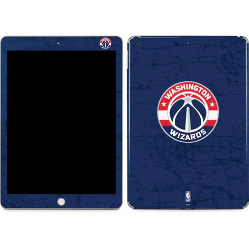 NBA Washington Wizards Blue Distressed Apple iPad Skin
