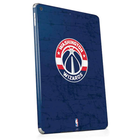 NBA Washington Wizards Blue Distressed Apple iPad Skin