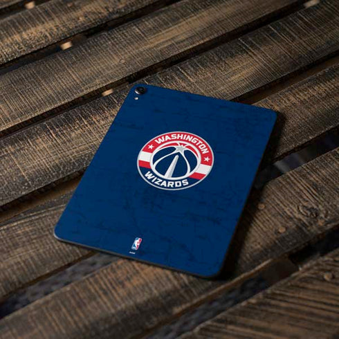 NBA Washington Wizards Blue Distressed Apple iPad Pro Skin