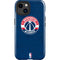 NBA Washington Wizards Blue Distressed iPhone 15 Impact Case