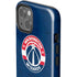 NBA Washington Wizards Blue Distressed iPhone 15 Impact Case