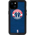NBA Washington Wizards Blue Distressed iPhone 15 Plus Waterproof Case