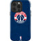 NBA Washington Wizards Blue Distressed iPhone 15 Pro Impact Case