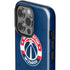 NBA Washington Wizards Blue Distressed iPhone 15 Pro Impact Case