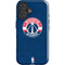 NBA Washington Wizards Blue Distressed iPhone 16 Impact Case