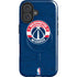 NBA Washington Wizards Blue Distressed iPhone 16 Magsafe Impact Case