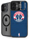 NBA Washington Wizards Blue Distressed iPhone 16 Plus Kickstand Case