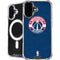 NBA Washington Wizards Blue Distressed iPhone 16 Plus MagSafe Case