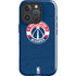 NBA Washington Wizards Blue Distressed iPhone 16 Pro Impact Case