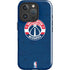 NBA Washington Wizards Blue Distressed iPhone 16 Pro Max Impact Case