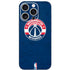NBA Washington Wizards Blue Distressed iPhone 16 Pro Skin