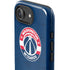 NBA Washington Wizards Blue Distressed iPhone 16e Impact Case