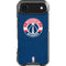 NBA Washington Wizards Blue Distressed iPhone 17 Air Clear Case