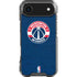 NBA Washington Wizards Blue Distressed iPhone 17 Air Clear Case