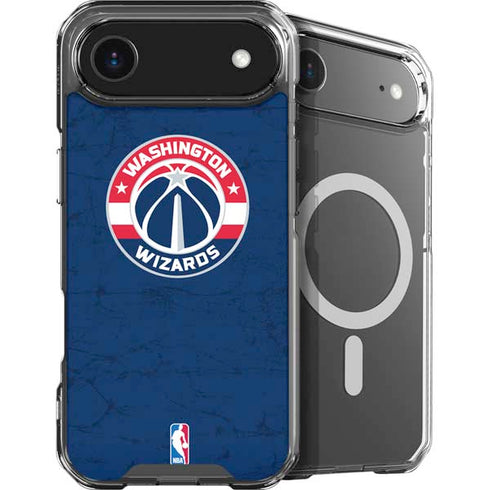 NBA Washington Wizards Blue Distressed iPhone 17 Air MagSafe Case