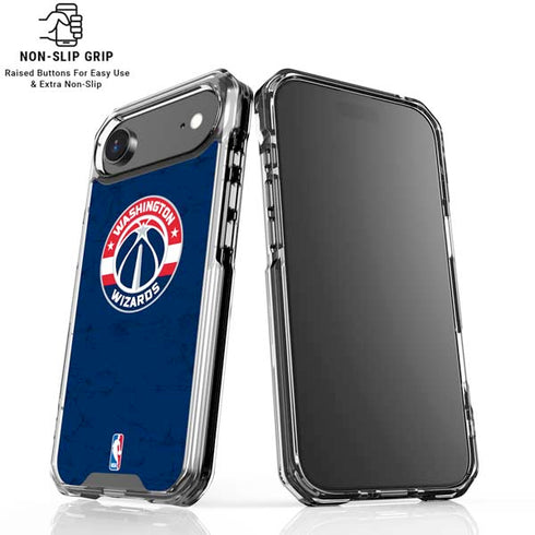 NBA Washington Wizards Blue Distressed iPhone 17 Air MagSafe Case