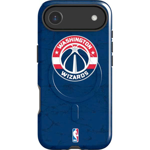 NBA Washington Wizards Blue Distressed iPhone 17 Air Magsafe Impact Case