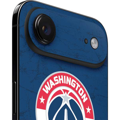 NBA Washington Wizards Blue Distressed iPhone 17 Air Skin