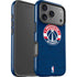 NBA Washington Wizards Blue Distressed iPhone 17 Pro Impact Case